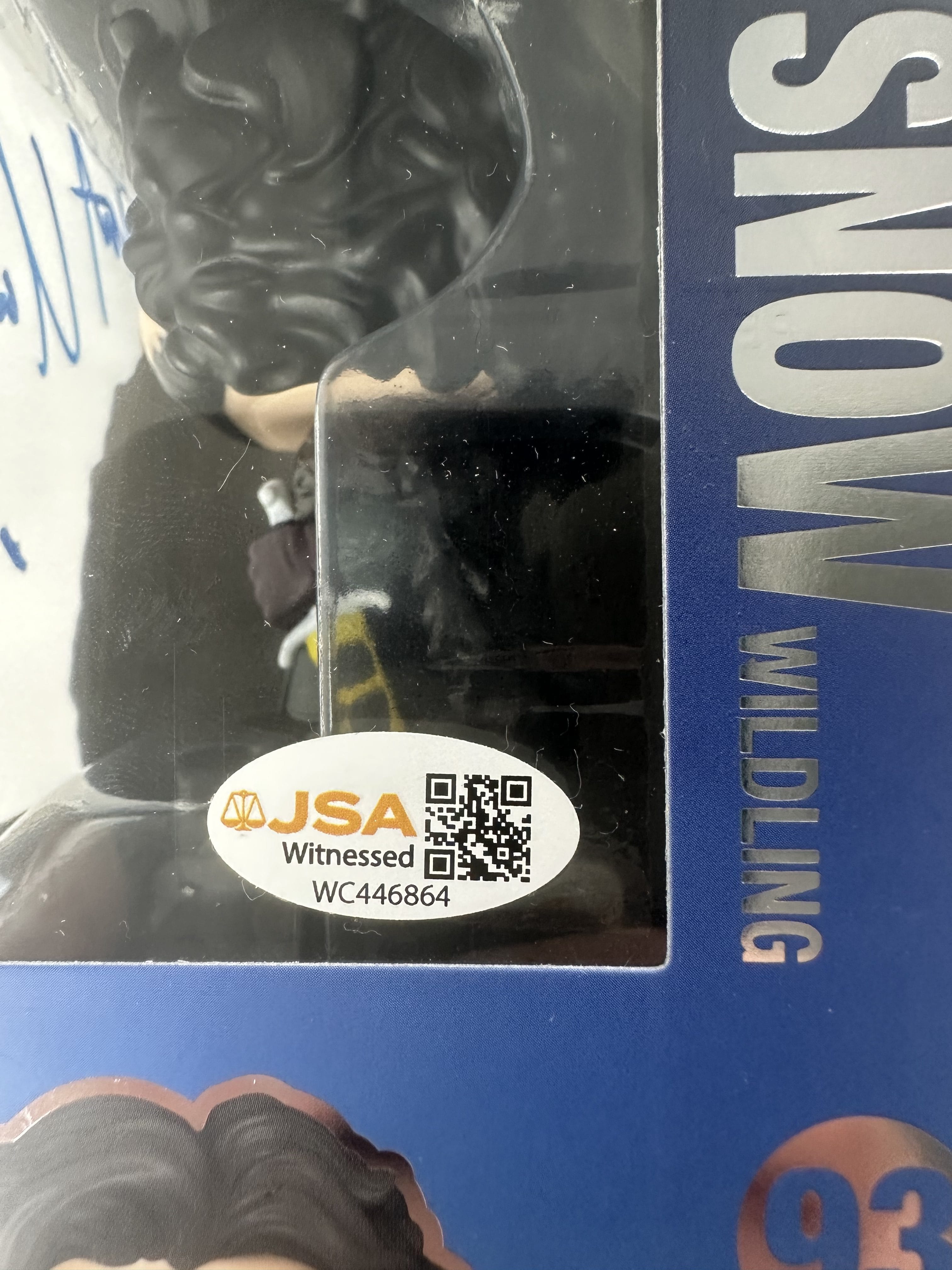 Kit Harington Signed Jon Snow Funko Pop 93 Game of Thrones Autograph JSA 864 - Image 3