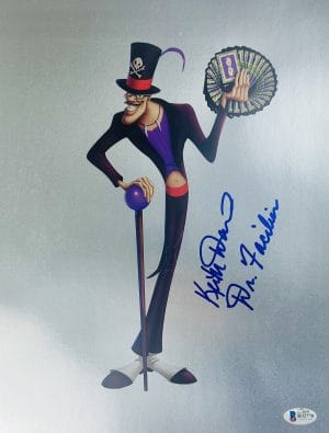 Keith David signed Dr. Facilier 11X14 chrome photo Autograph BAS COA H32770