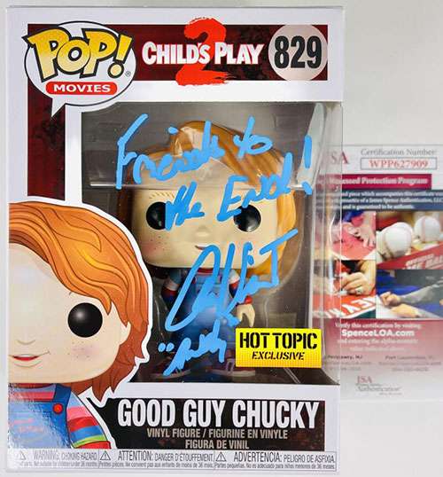 Autographed Funko Pop Collectibles for Sale