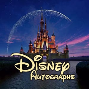 Disney Autographs and Collectible Memorabilia