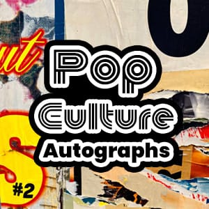 Shop Autographed Movie Posters and Pop Culture Collectibles