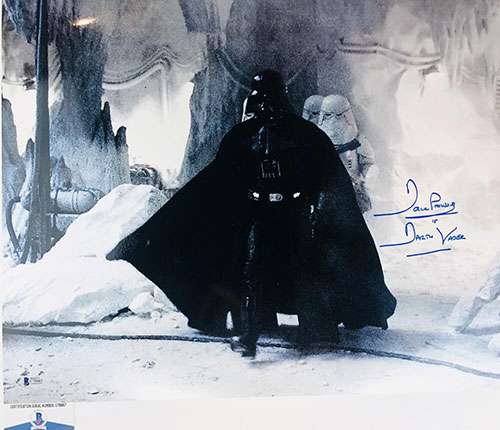 Star Wars Autographs and Memorabilia